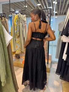 Long Dress with Open Back