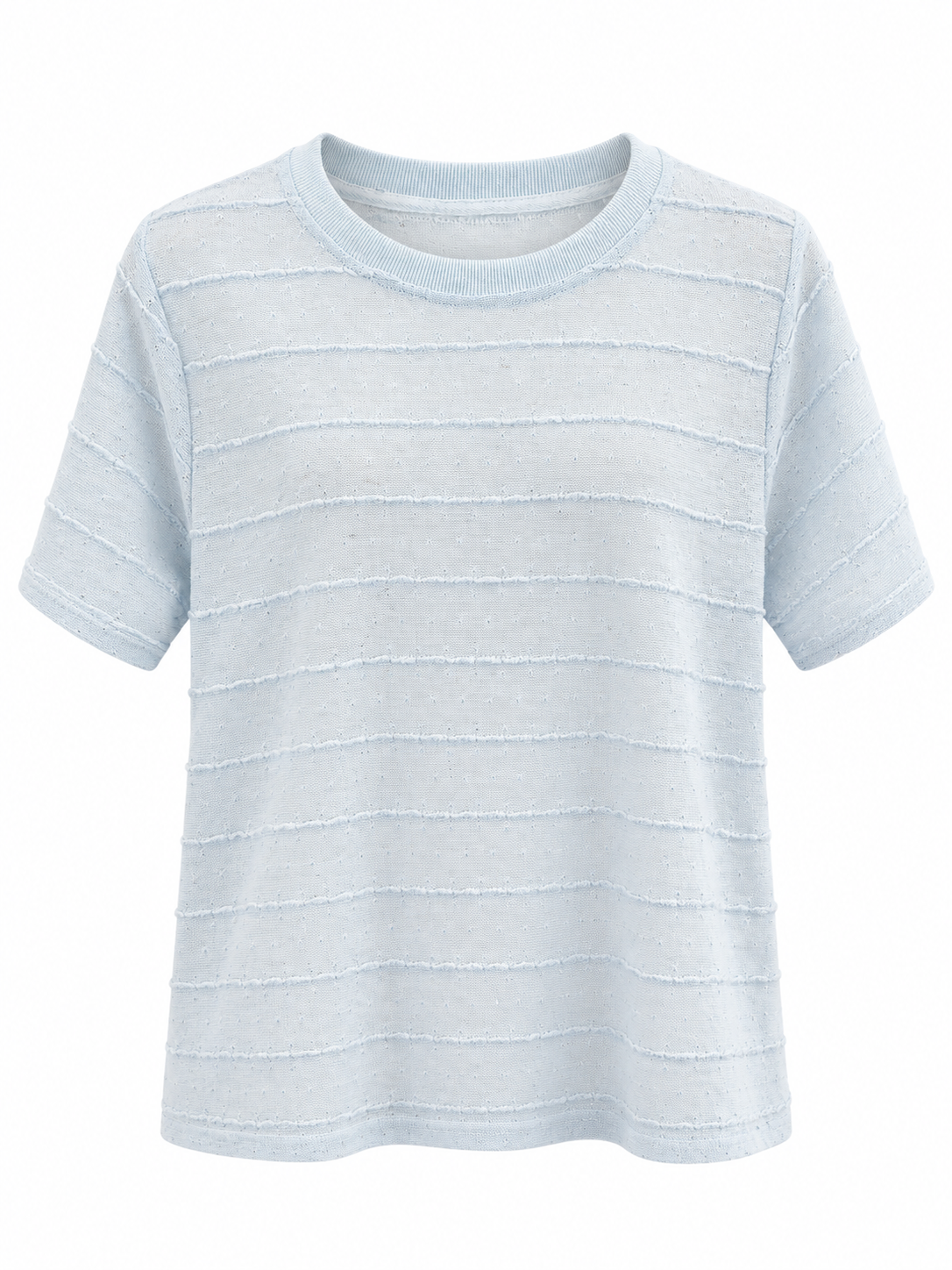 Textured Stripe Knit Top