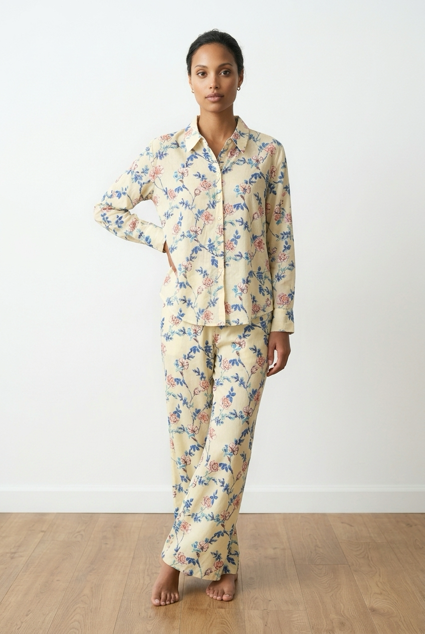 Floral Co-Ord Set of Shirt & trousers