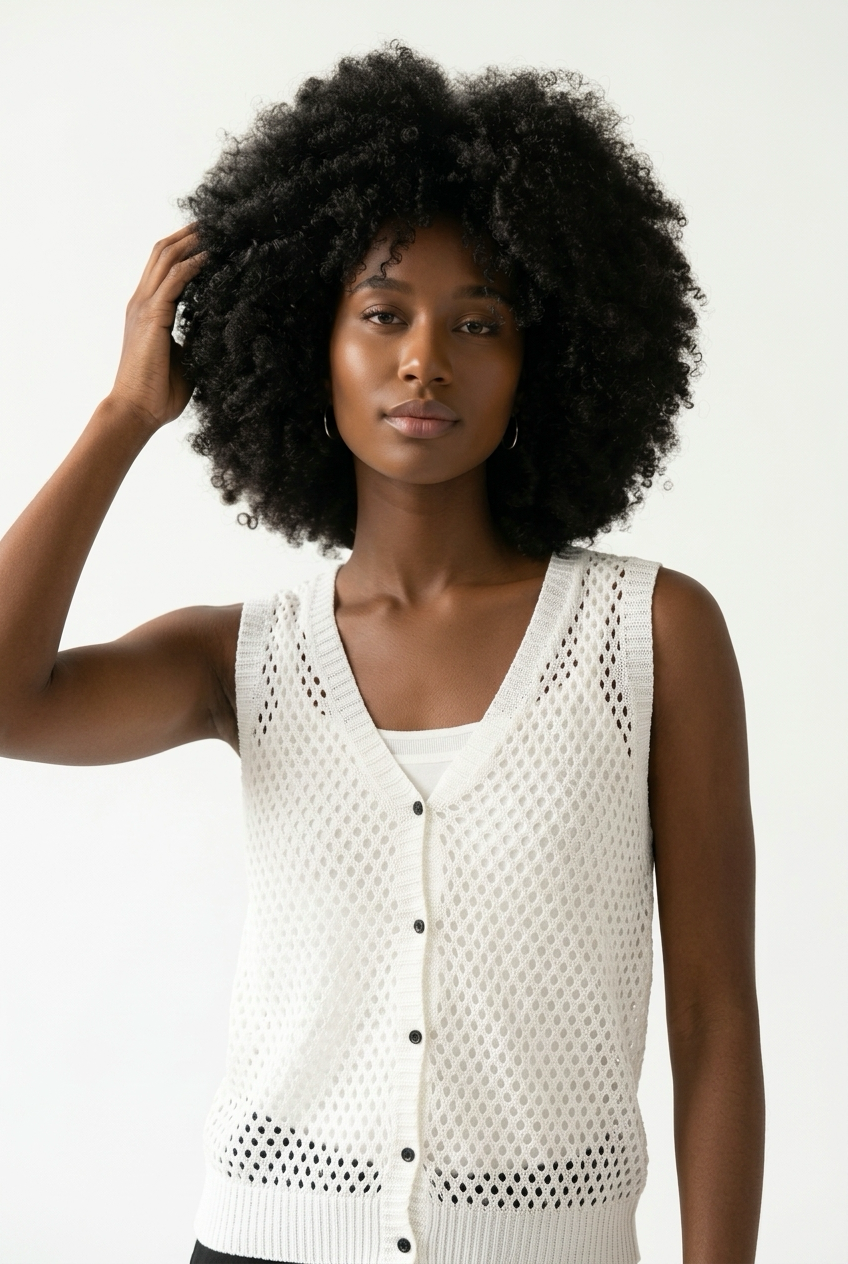 Relaxed Crochet Top