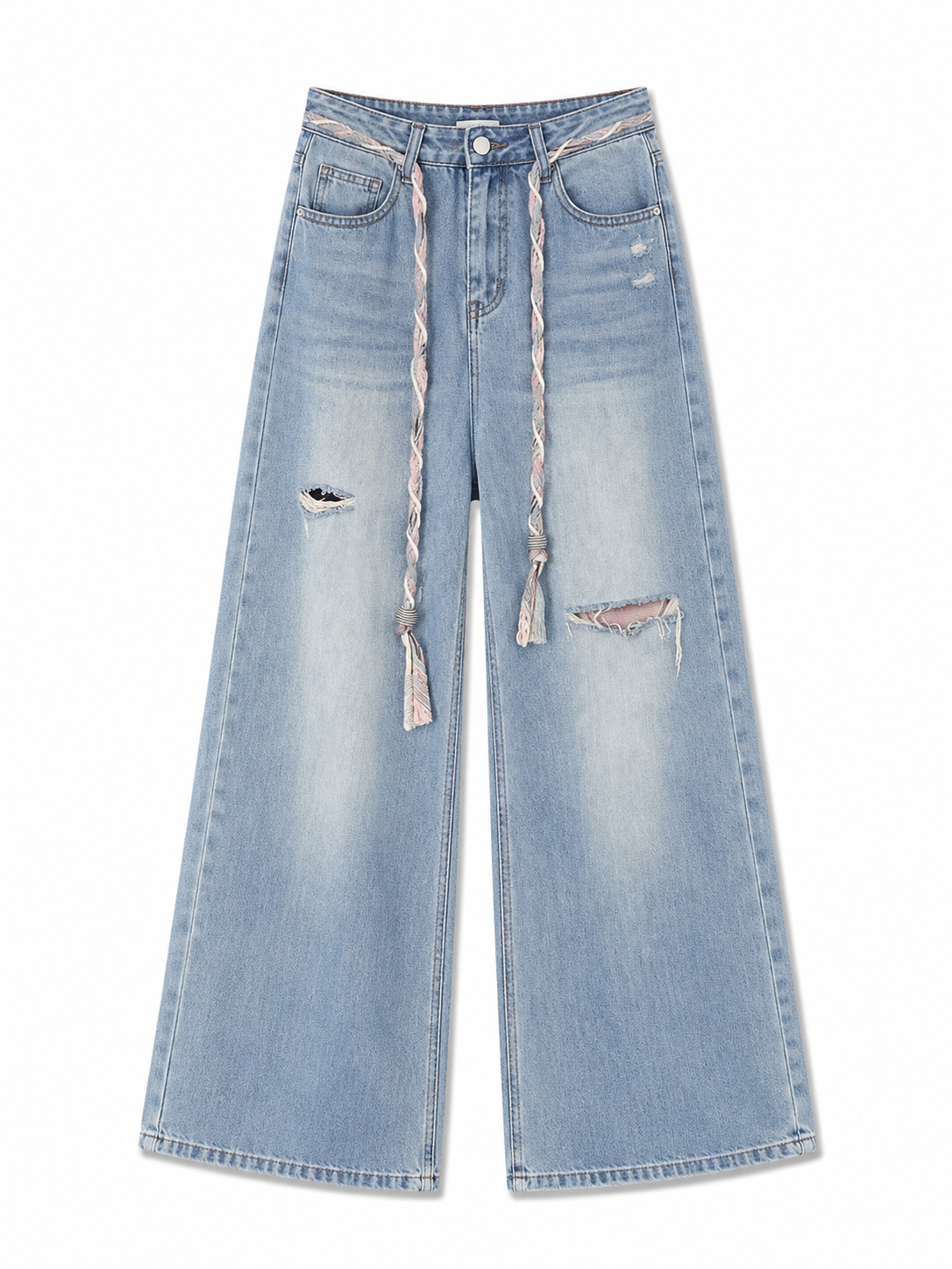 Ripped Loose Fit Jeans