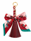 Bow & Fringe Bag Charm