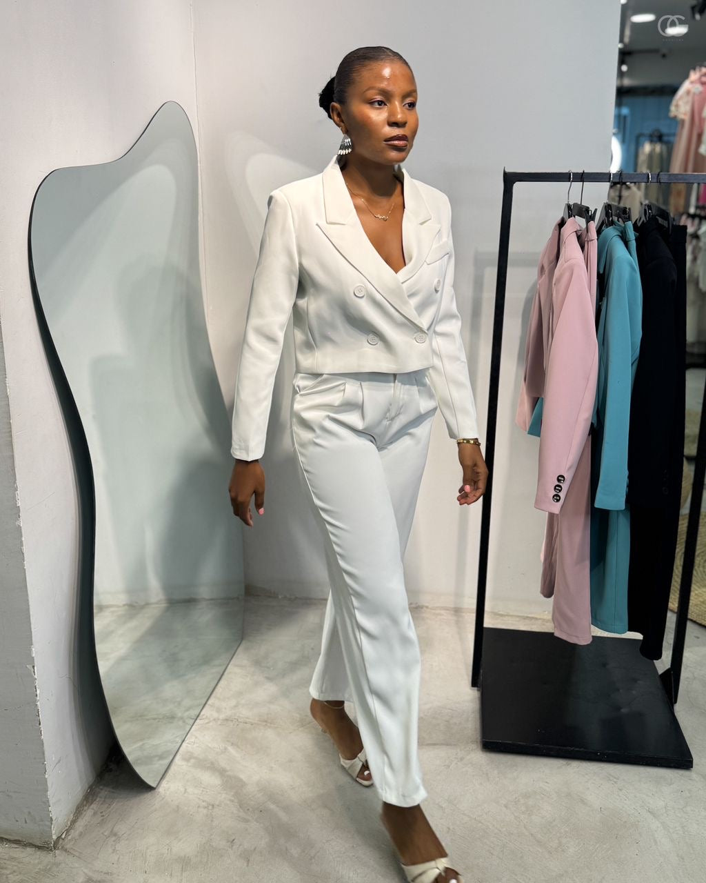 Cropped Blazer