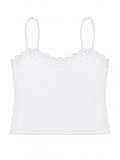 Lace Trim Cami Bra