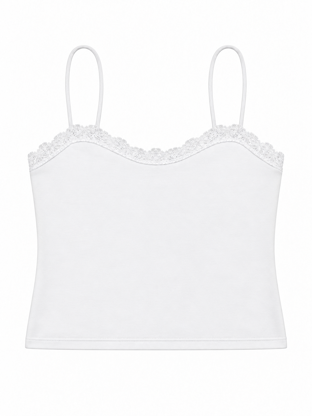 Lace Trim Cami Bra