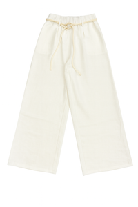 Loose Fit Linen Trousers