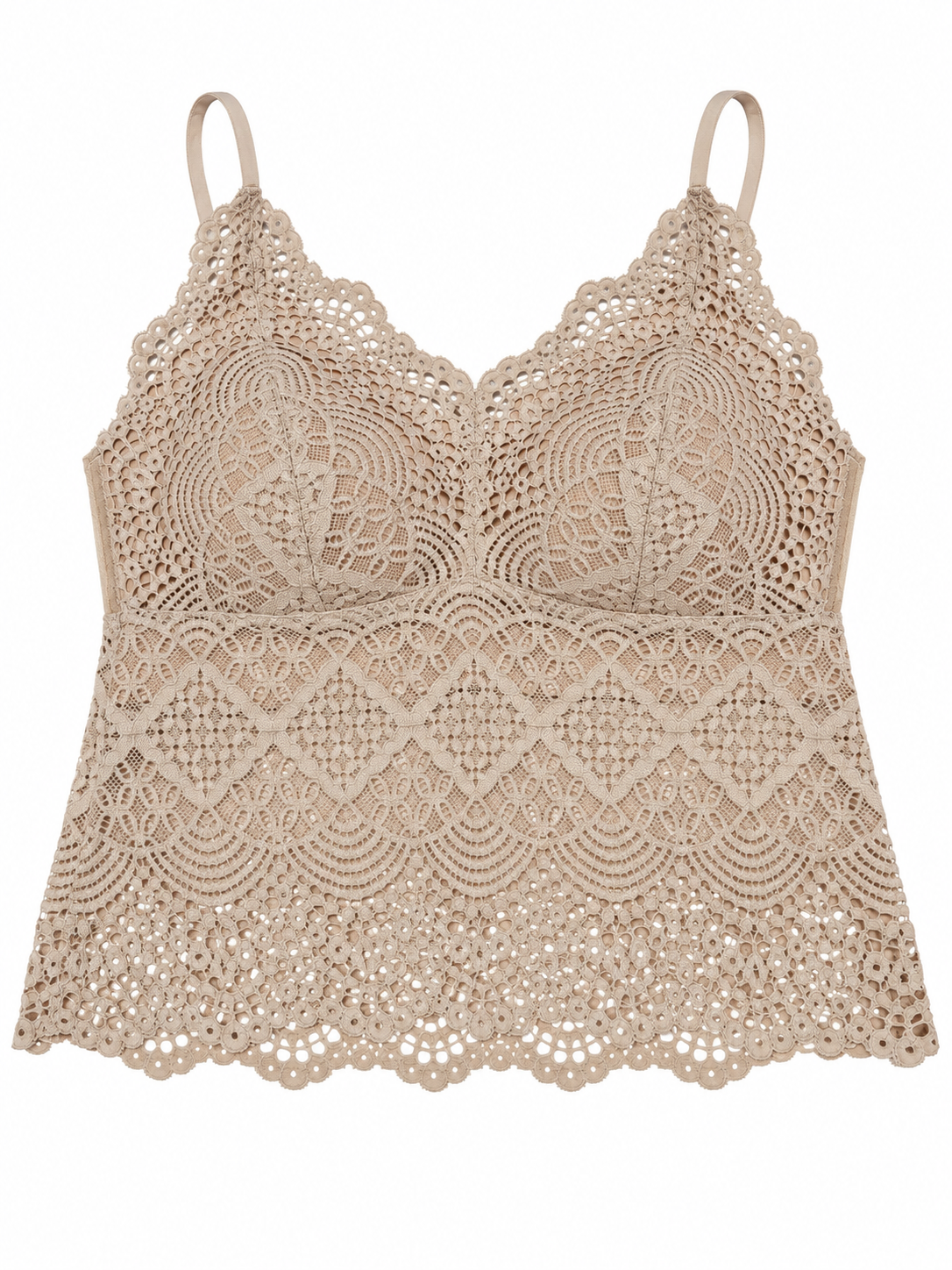 Floral Crochet Bra