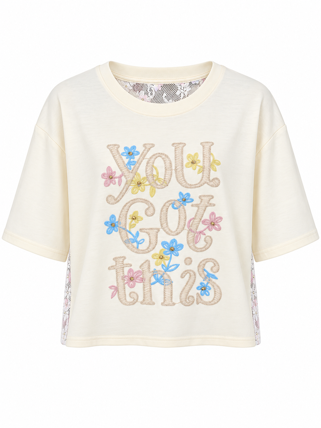 Floral Lace T-Shirt