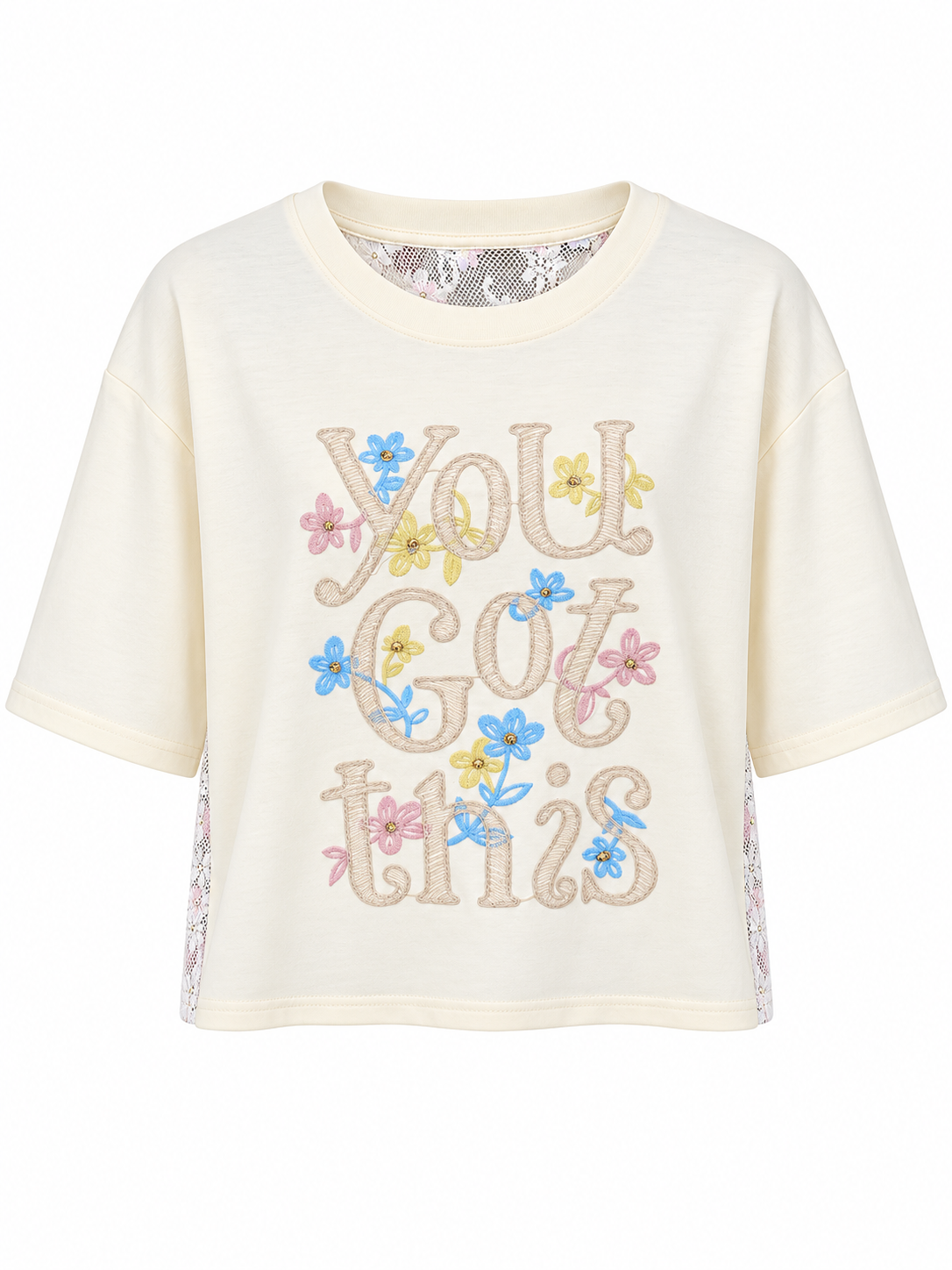 Floral Lace T-Shirt