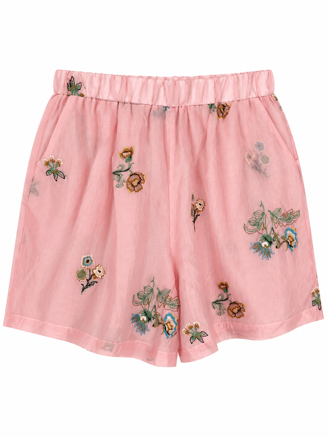 Co-Ord Set of Embroidered Shirt & Short