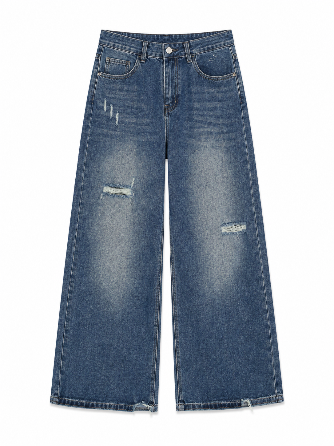 Washed Loose Fit Jeans