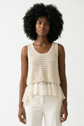 Crochet Peplum Top