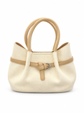 Belt Detail Mini Tote Bag
