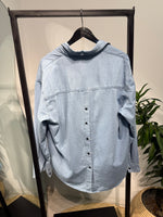 Load image into Gallery viewer, Denim Set Of Shirt &amp; Short
