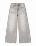 Vintage Grey Wide Leg Jeans