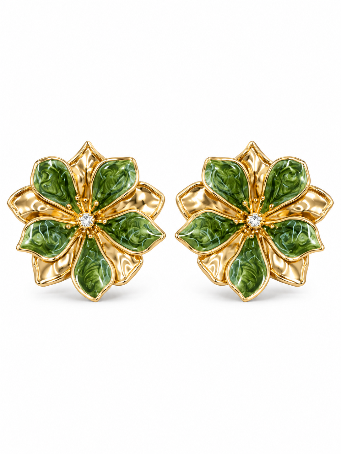 Floral Stud Earrings