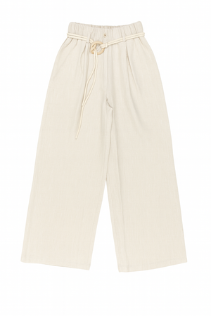 Loose Fit Linen Trousers
