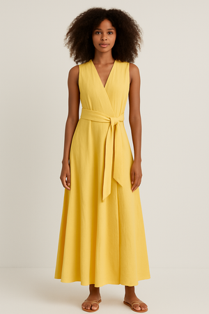 Midi Draped Dress