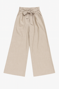 Wide Leg Linen Trousers