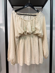 Set of Linen shirt & Skirt