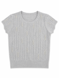 Pearl Sparkle Knit Top