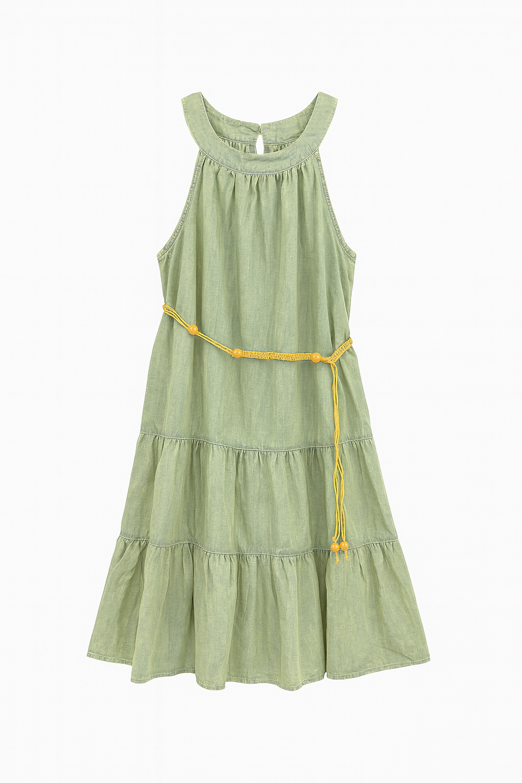 Mini Flowy Denim Dress