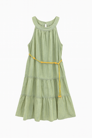 Mini Flowy Denim Dress