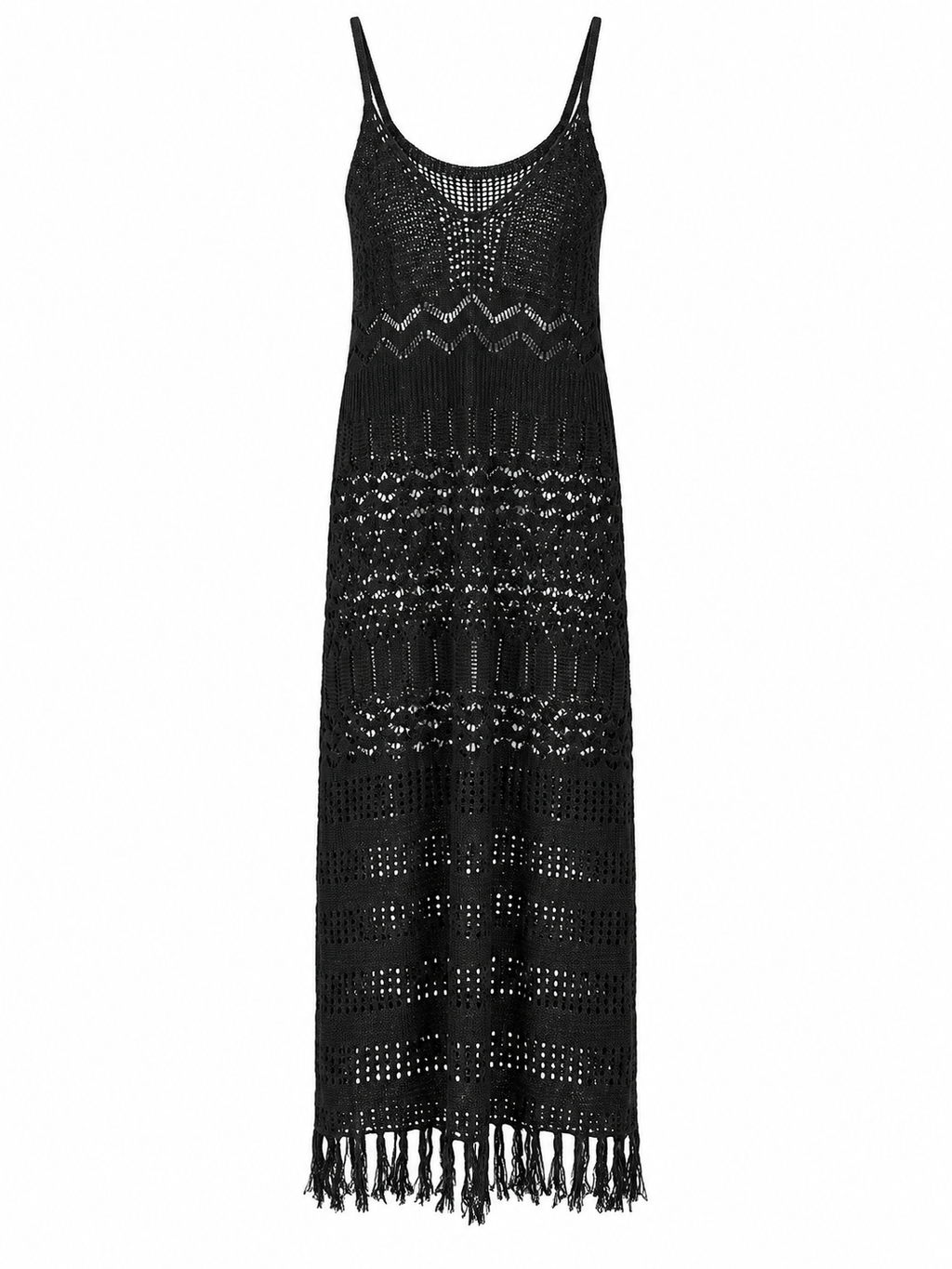 Crochet Fringe Beach dress