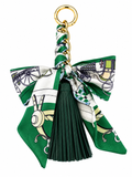 Bow & Fringe Bag Charm