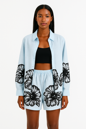 Oversized Set of Shirt & short