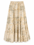 Mosaic Flowy Skirt
