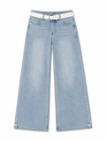 Light Wash Wide Leg Jeans