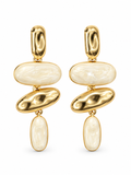 Oval Drop Earrings