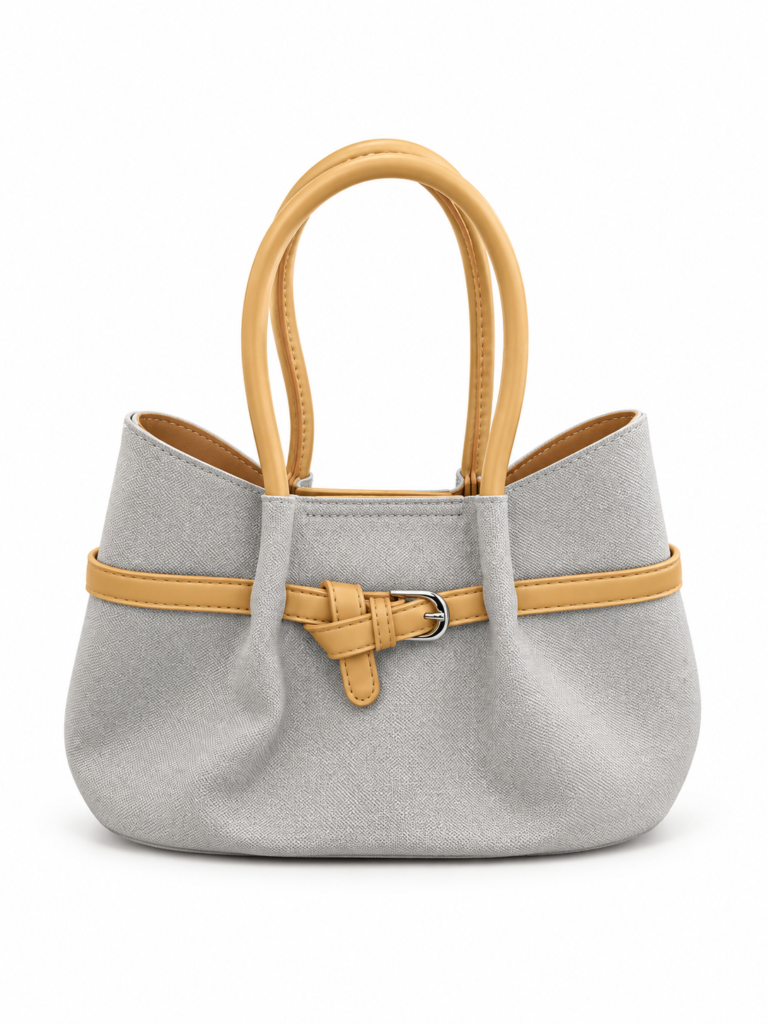 Belt Detail Mini Tote Bag