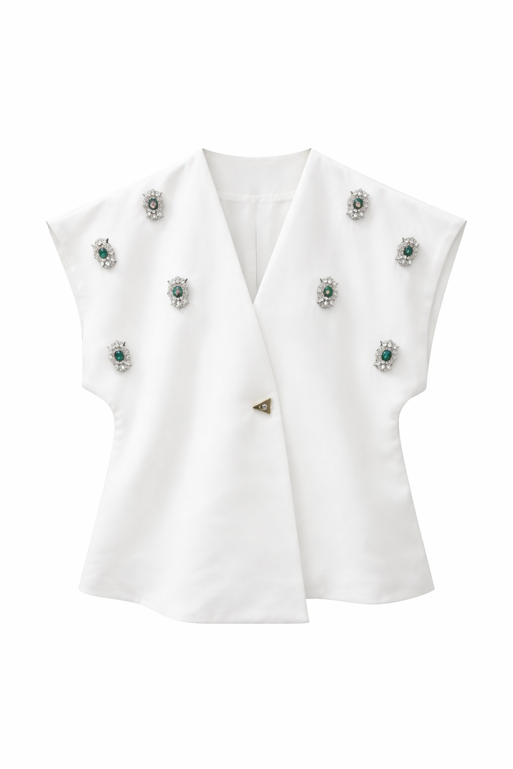 Emerald Embellished Top