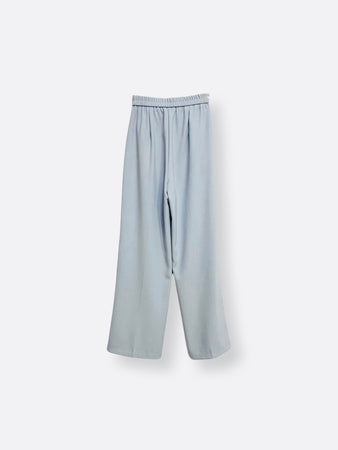 High Waist Trousers with Pleats