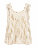 Layered Crochet Top