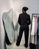 Load image into Gallery viewer, Set of Cropped Blazer &amp; Trouser
