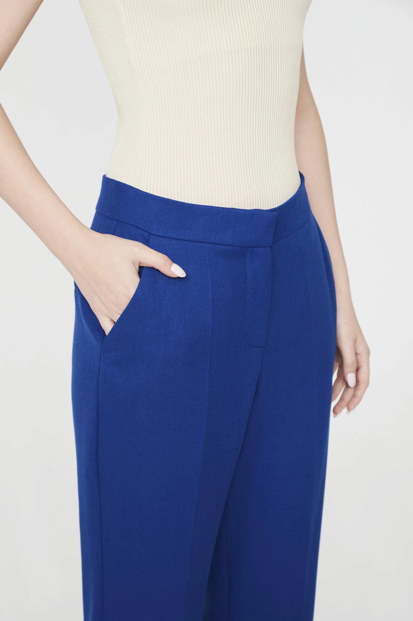 High-Waist Trousers