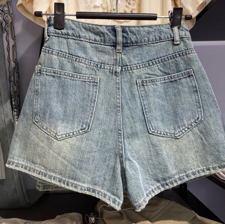 Denim Skort