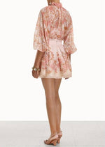 Load image into Gallery viewer, Organza Floral Set of Skirt and Shirt
