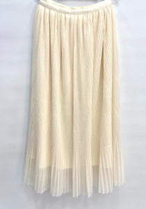 Pleated Midi Skirt