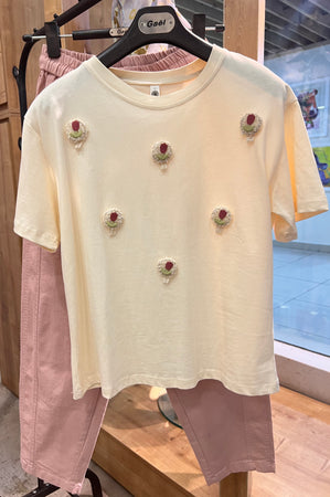 T-Shirt Floral Front