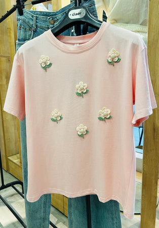 T-Shirt Floral Front