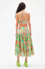 Load image into Gallery viewer, Floral Cut-Out Dress
