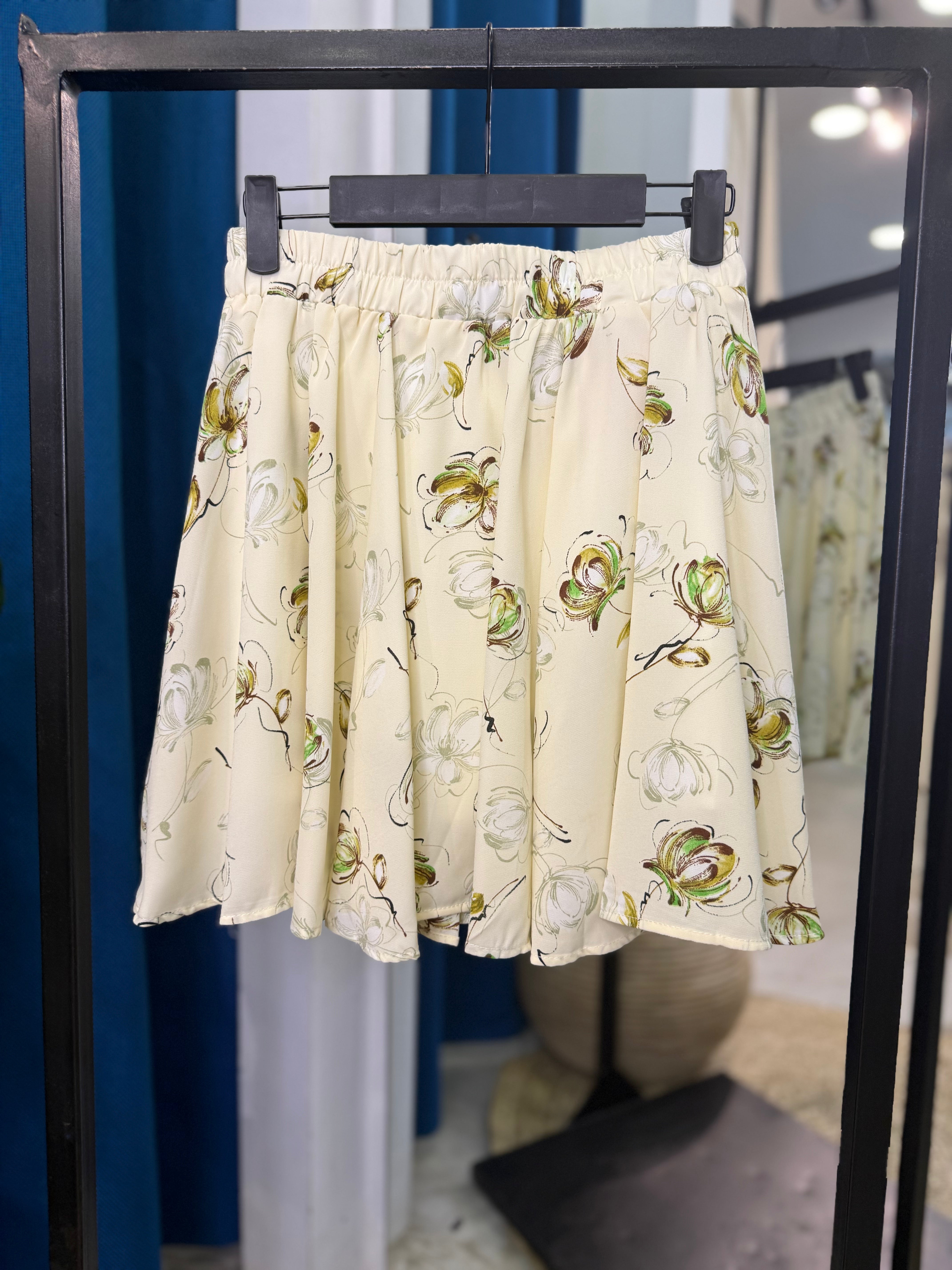 Mini Floral Skirt