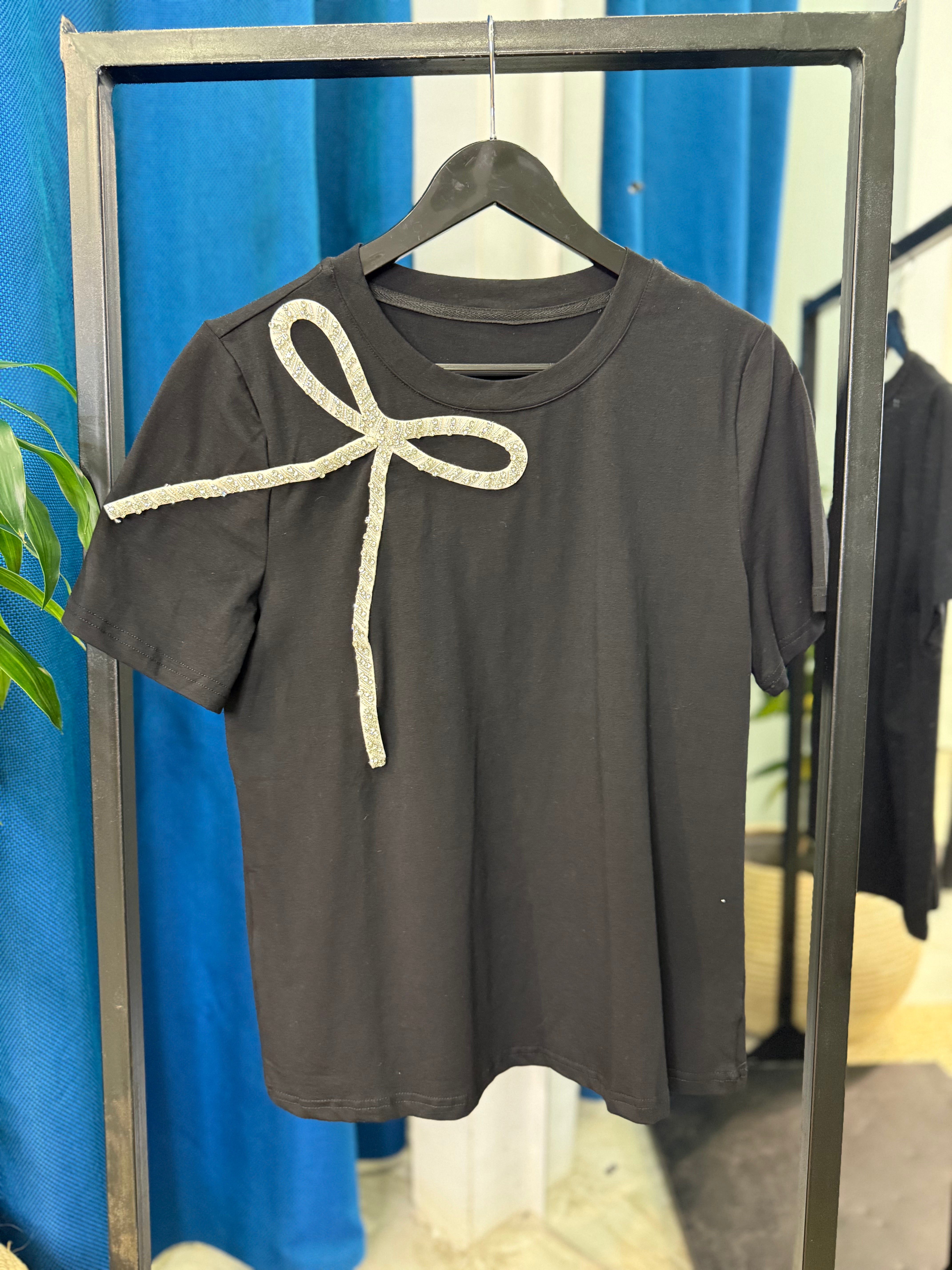 T-shirt with Rhinestones