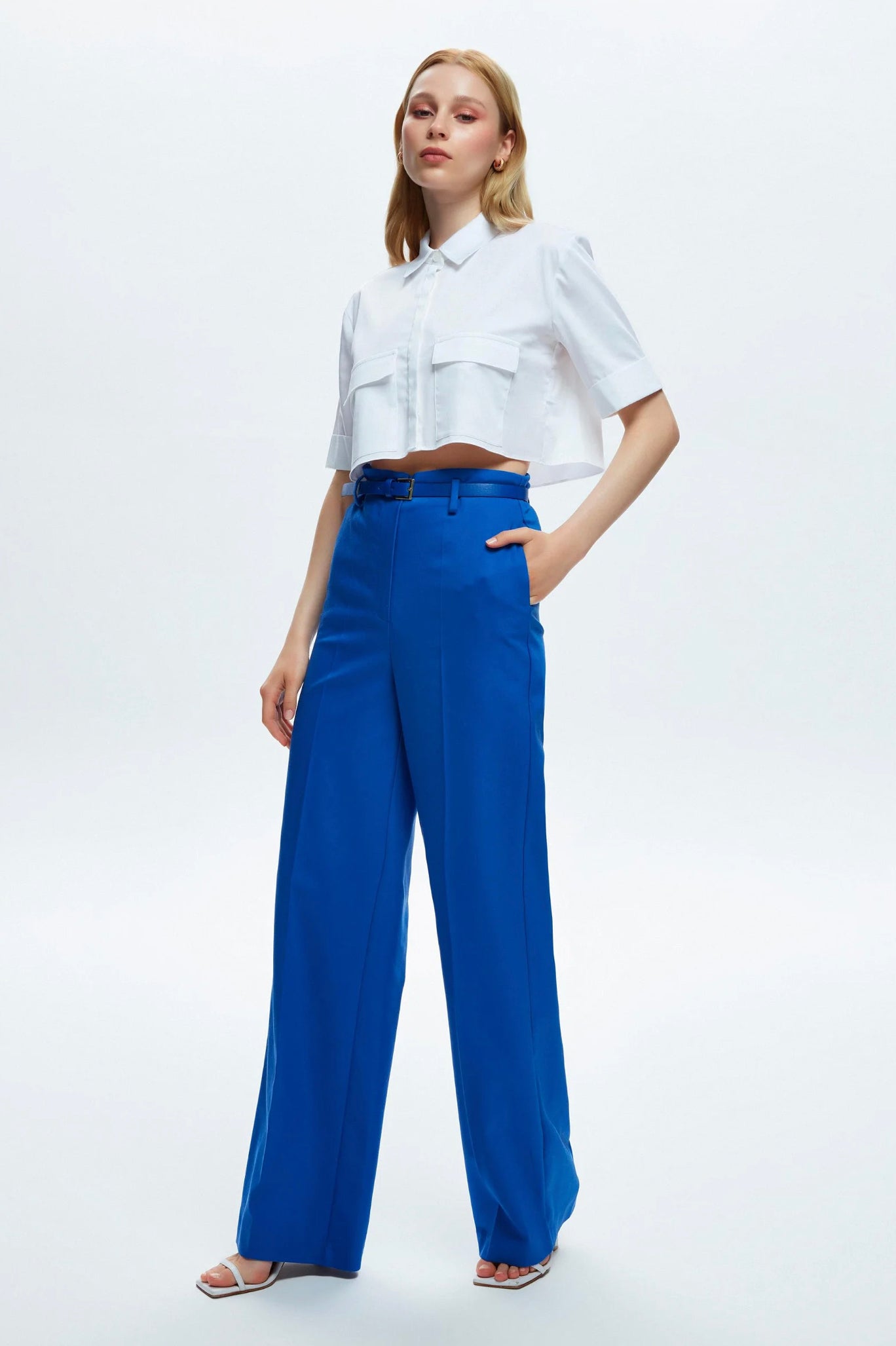 Wide Leg Trousers