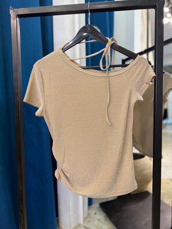 Asymmetric Shinny Top