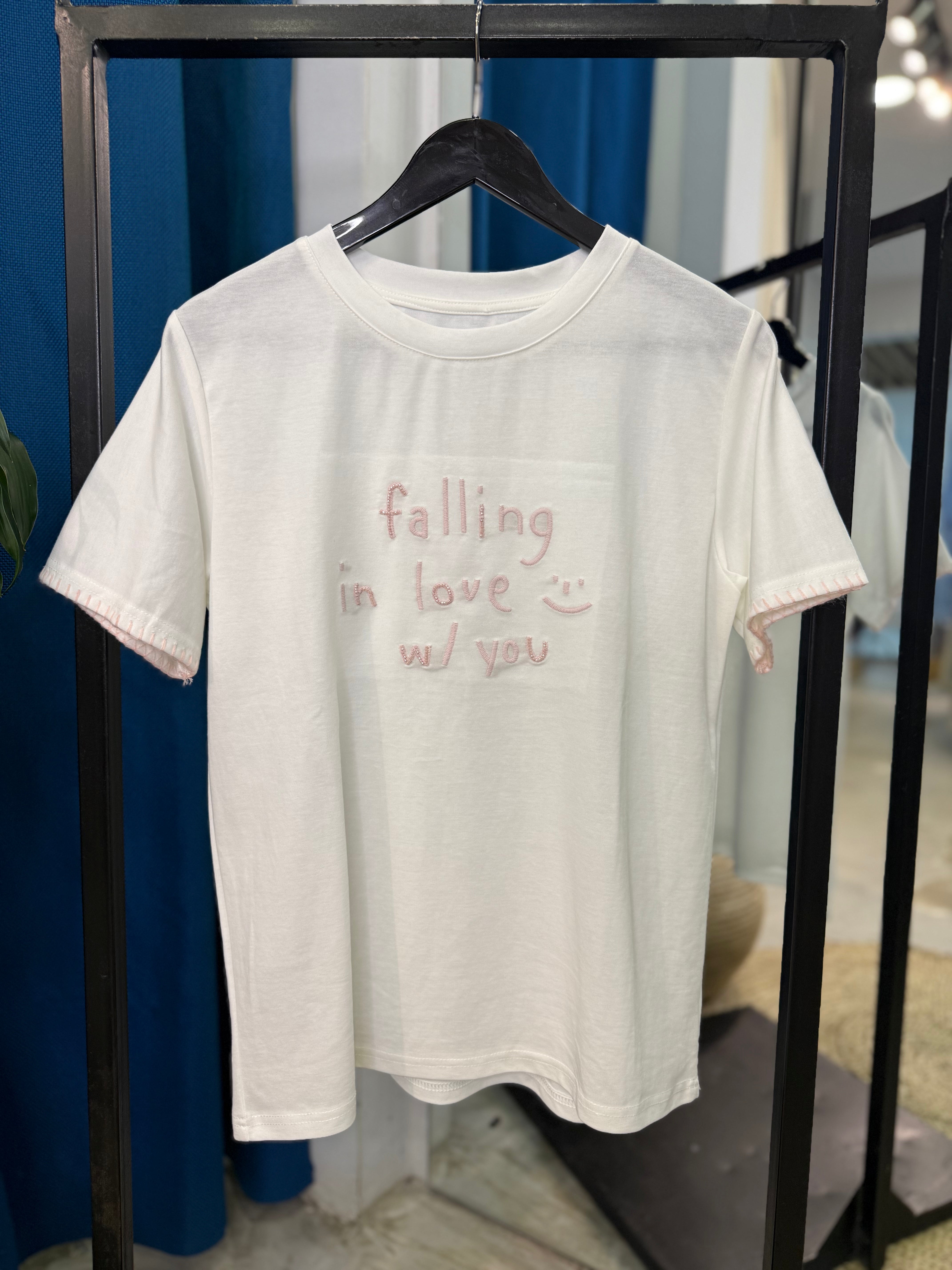 T-Shirt with Slogan